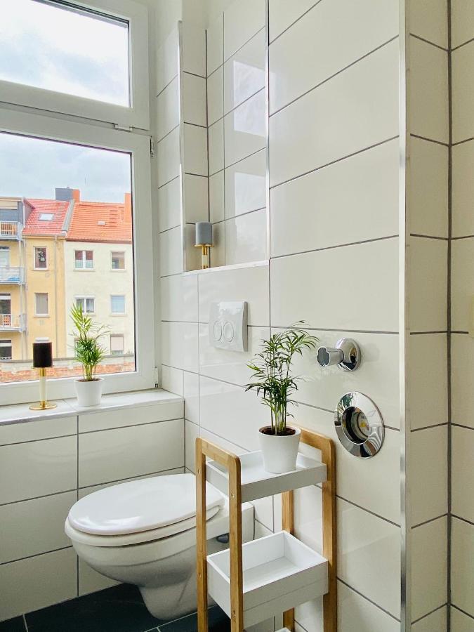 ארפורט Stilvolles Apartment In Zentraler Lage - Smart-Tv, Queensize-Bett, Altbaustil, Kueche In City-Naehe מראה חיצוני תמונה